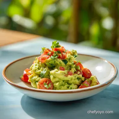 Easy Guacamole: Creamy Dip in 10 Minutes Recipe Card