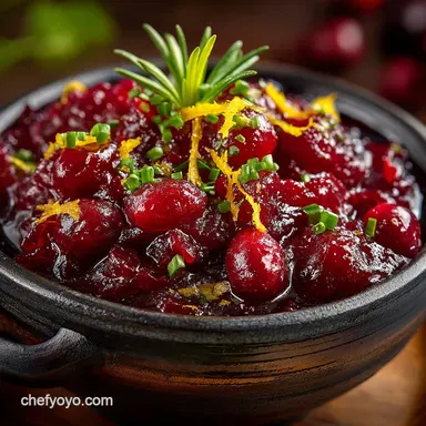 The Best Homemade Cranberry Sauce Recipe with Orange Zest Recipe Card
