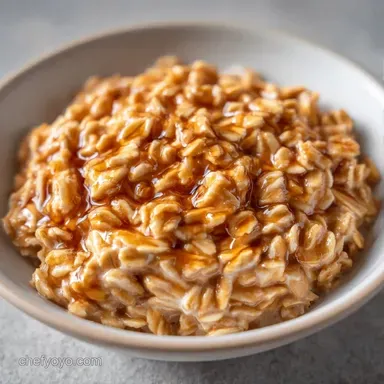 Easy Maple Breakfast Oatmeal in 15 Min Recipe Card