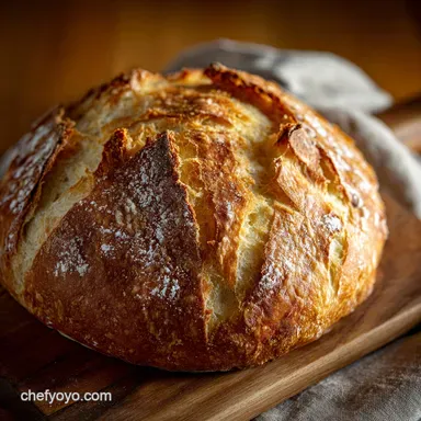 Dutch Oven Bread Effortless NoKnead Artisan Loaf Recipe