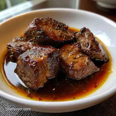 Au Jus Recipe: Easy Savory Sauce for Prime Rib Recipe Card