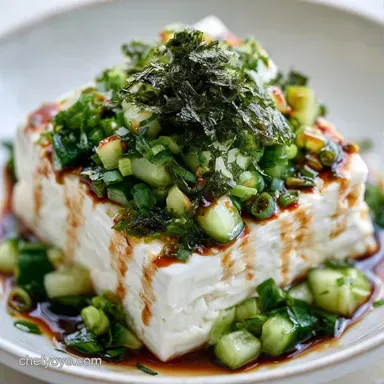 Easy Soft Tofu Salad in 15 Minutes Recipe Card