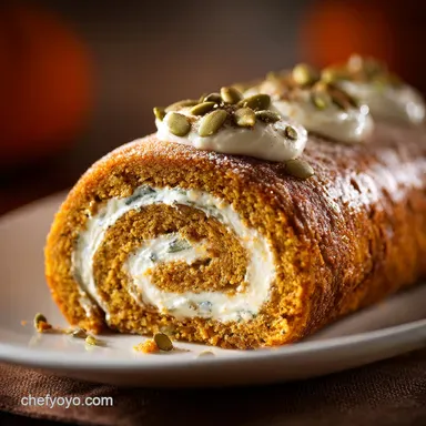 Pumpkin Roll Recipe Easy: Crack-Free Roulade with Tangy Cream Cheese