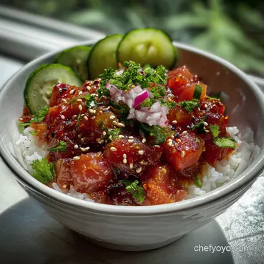 Spicy Tuna Poke Bowls: 10-Minute Restaurant Quality Recipe