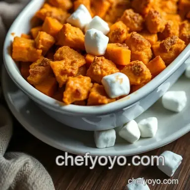 Easy Sweet Potato Casserole Recipe with Marshmallows – A Family Favorite! Recipe Card