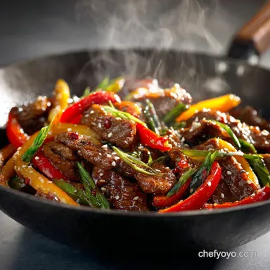 Pepper Steak Recipe: Speedy Wok Stir Fry with Tender Beef
