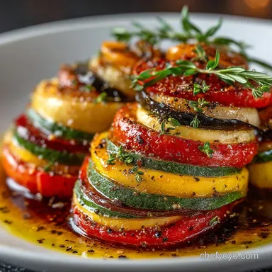 Showstopping Baked Ratatouille Recipe Confit Byaldi Style