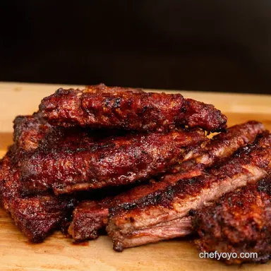 FallOffTheBone How to Cook Country Style Ribs BBQ Recipe Card