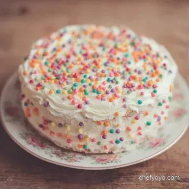 Festive Birthday Dot Cake: Party-Ready Recipe Card