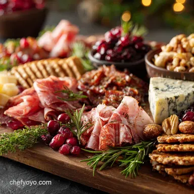 Christmas Charcuterie Boards: Easy Holiday Centerpiece for 810 Guests Recipe Card