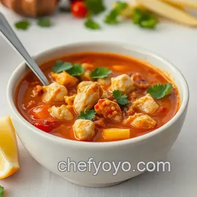 Chicken Tortilla Soup Recipe: Fiesta in a Bowl! Recipe Card