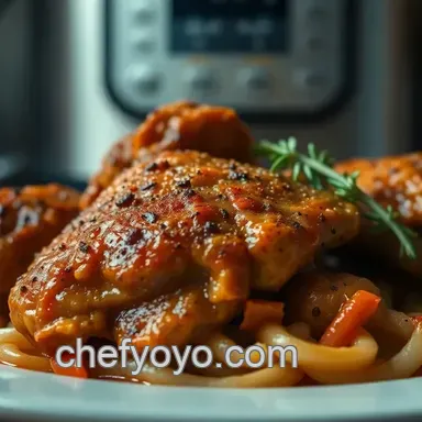Flavor-Packed Chicken Thighs Instant Pot Recipe &ndash; Juicy & Easy Weeknight Dinner