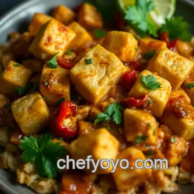 Flavorful Sofritas: A Satisfying Vegan Tofu Delight Recipe Card