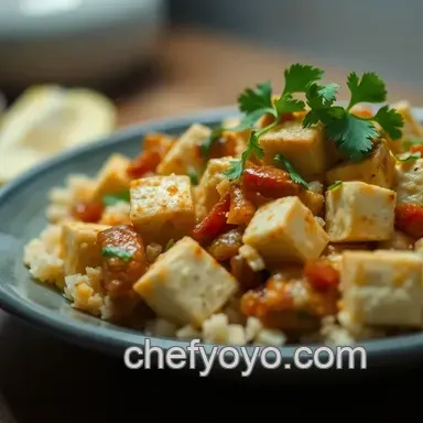 Flavorful Sofritas: A Satisfying Vegan Tofu Delight Recipe Card