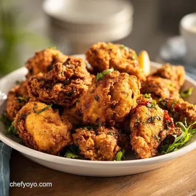 The Food Lab Southern Fried Chicken Recipe with Buttermilk for 6 Servings Recipe Card