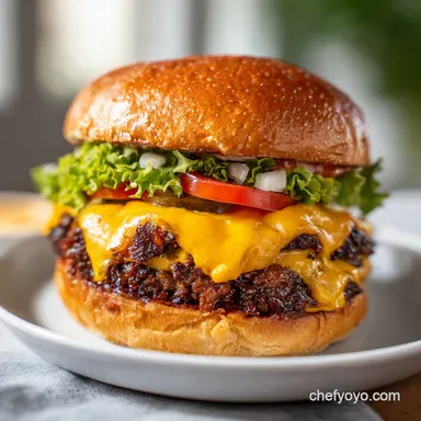 Ultra Smashed Cheeseburger Recipe Food Lab in 15 Min Recipe Card