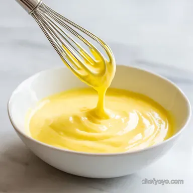Foolproof 2 Minute Hollandaise Recipe for 4 Servings Recipe Card