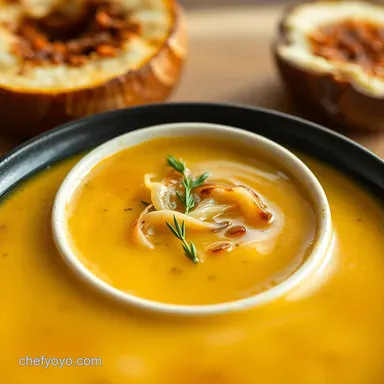 French Onion Soup: Deeply Delicious Recipe Recipe Card