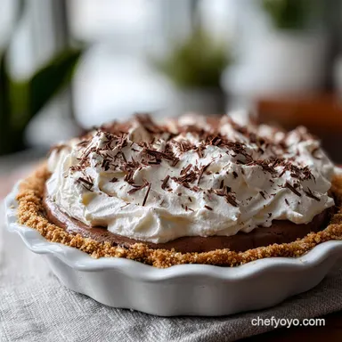 French Silk Pie Recipe Without Raw Eggs - Cooked Eggs Recipe Card