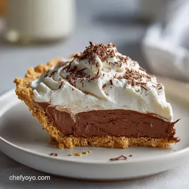 French Silk Pie Recipe Without Raw Eggs - Cooked Eggs