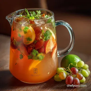 The Fresco Paloma Pitcher Best Batch Cocktail for Summer Parties Recipe Card