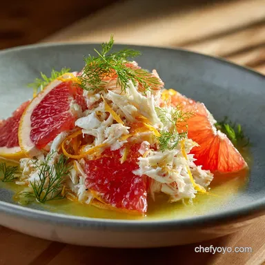 Fresh Citrus Crab Salad: Easy, Light Recipe with Grapefruit and Dill