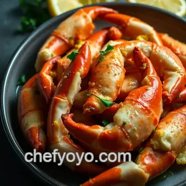 My Go-To King Crab Claws Recipe with Zesty Garlic Butter Sauce Recipe Card