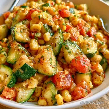 Mexican Squash in 20 Minutes Recipe Card