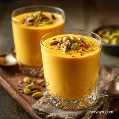 Frozen Mango Lassi The Quick Creamy Cardamom Smoothie Recipe Card