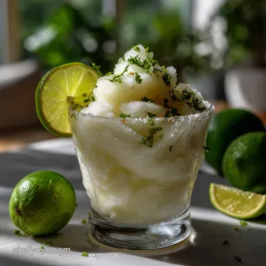 Frozen Margarita Recipe: Punchy Citrus Slush Recipe Card