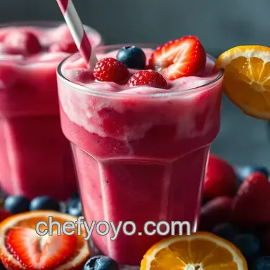 Fruity Frozen Fizz: My Go-To Frozen Drinks Recipes for Summer Fun Recipe Card