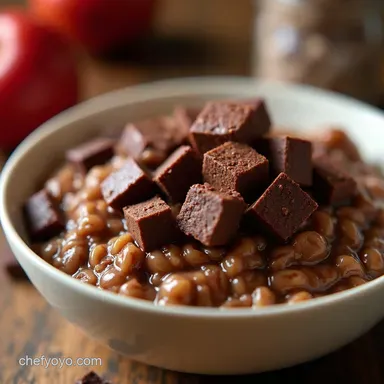 Decadent Dark Chocolate Overnight Oats Recipe No Cooking Recipe Card