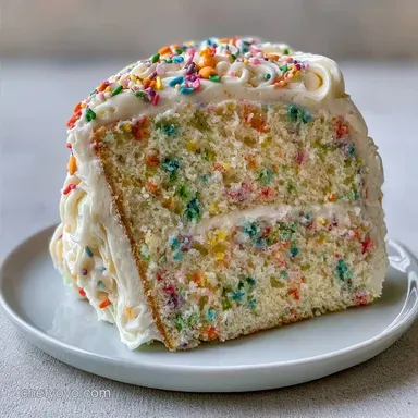 Funfetti Dot Cake Recipe for 4 Mini Cakes