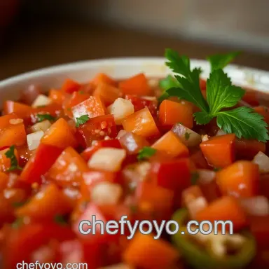 Best Salsa Recipe: Garden-Fresh Fiesta (Pico Perfection!) Recipe Card