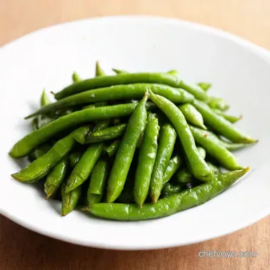 Garlic Ginger Sugar Snap Peas A 10Minute Wonder