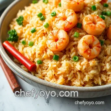 Shrimp Fried Rice Recipe: Better Than Takeout! (Easy) Recipe Card