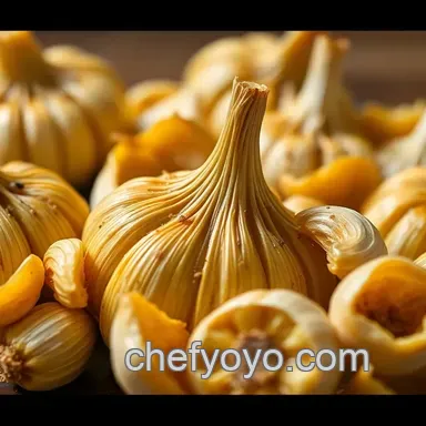 Gloriously Golden Roasted Garlic: My Secret Weapon! Recipe Card
