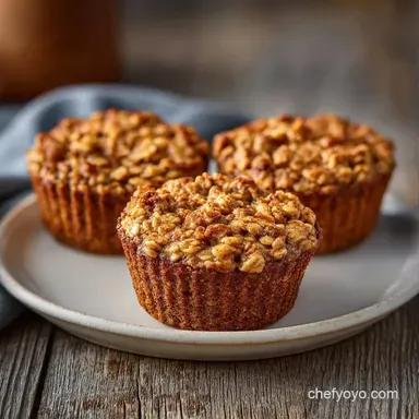 Gluten Free Oatmeal Cups: Meal Prep Recipe Card