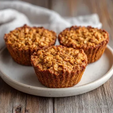 Gluten Free Oatmeal Cups: Meal Prep
