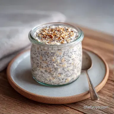 Overnight Oats with Chia Seeds Recipe Card