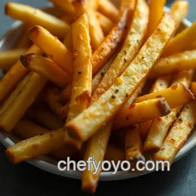 Crispy Air Fryer French Fries: My Secret to Golden Perfection! Recipe Card