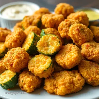 Crispy Golden Fried Zucchini Bites: My Family's Secret! Recipe Card