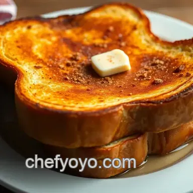 Seriously Easy French Toast Recipe: Golden Goodness Awaits! Recipe Card