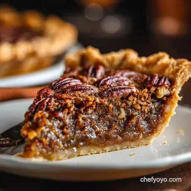 Pecan Pie Recipe: Silky Custard & Crisp Pecans Recipe Card