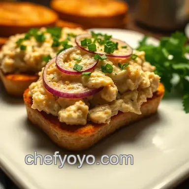 Gourmet Tuna Melts: A Grown-Up Twist on Canned Tuna Recipes Recipe Card