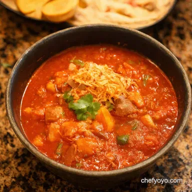 Grandmas SoulWarming This Traditional Mexican Pozole Rojo Recipe Card