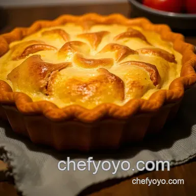 Grandma's Classic Apple Pie: The Perfect Temp to Bake Apple Pie Recipe Card