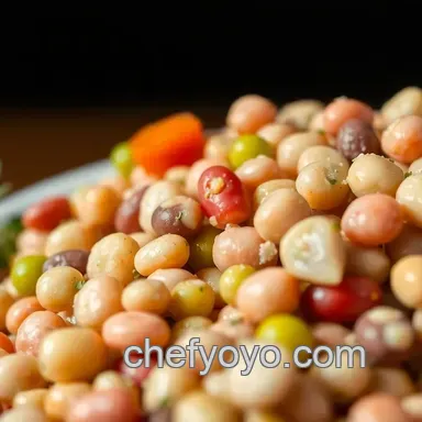 Grandma's Gone Gourmet: 3 Bean Salad Recipe Recipe Card
