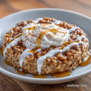 Greek Yogurt Oatmeal Bowl in 8 Minutes Recipe Card