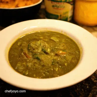 My Louisiana Green Gumbo Is a Louisiana Tradition Recipe Card